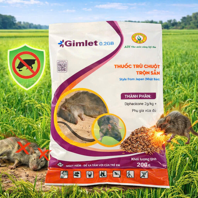 THUỐC TRỪ CHUỘT GIMLET 0.2GB